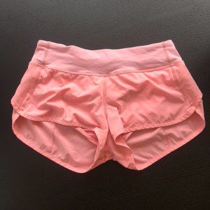 Lululemon Speed Short Light Pink (size 4)